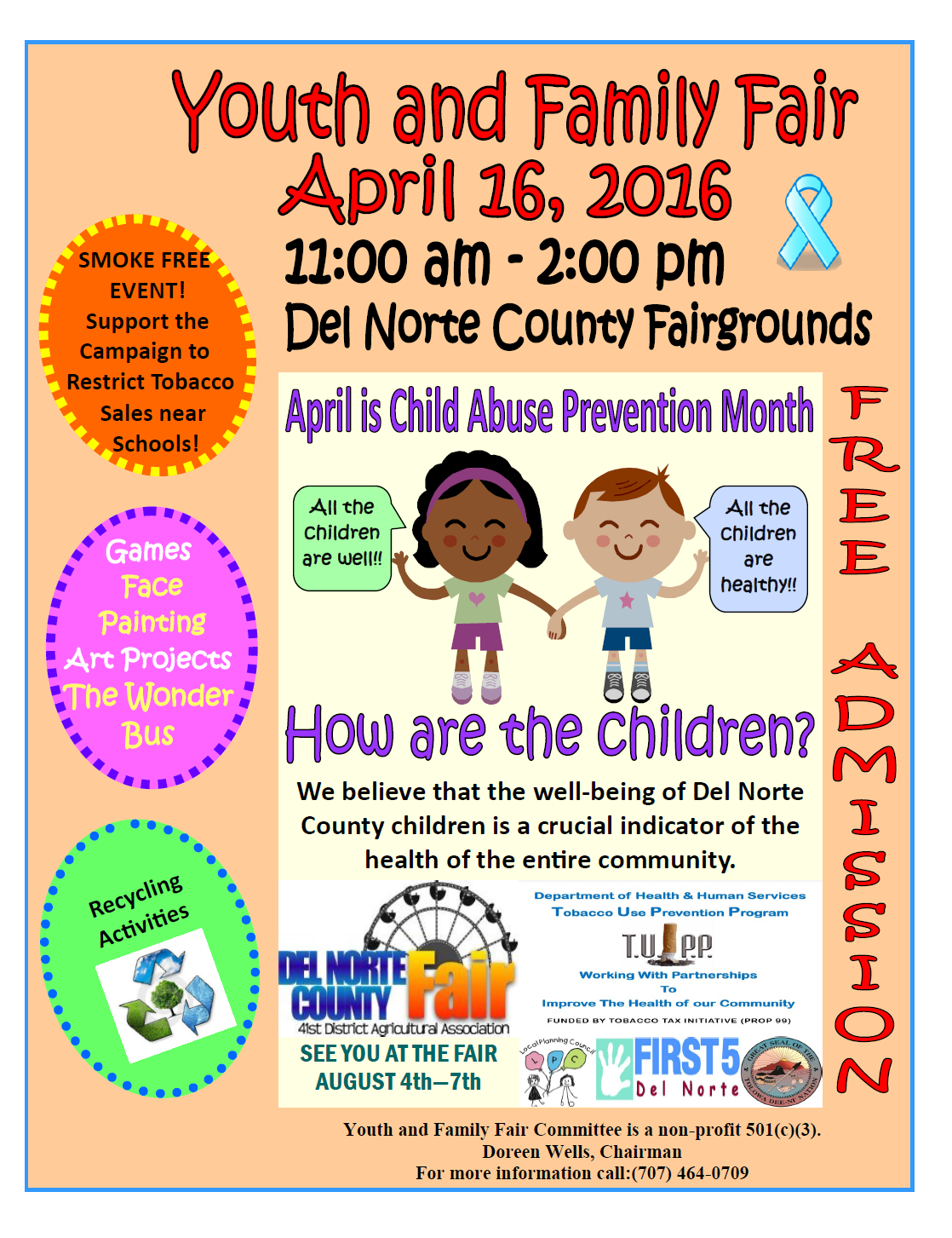 Youth and Family Fair Del Norte Child Care Council