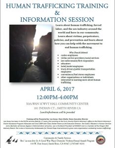 Human Trafficking Training 2017