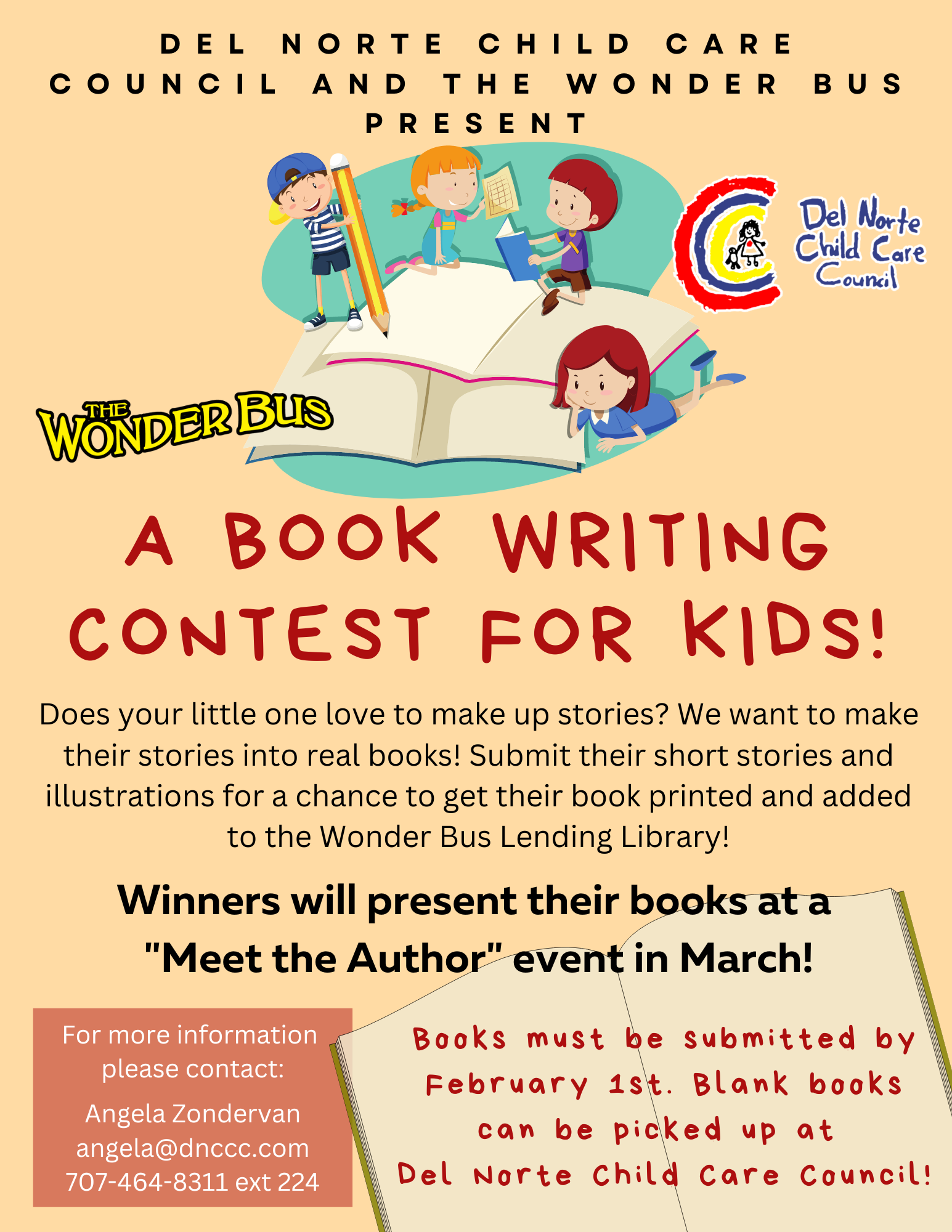Book Writing Contest Del Norte Child Care Council